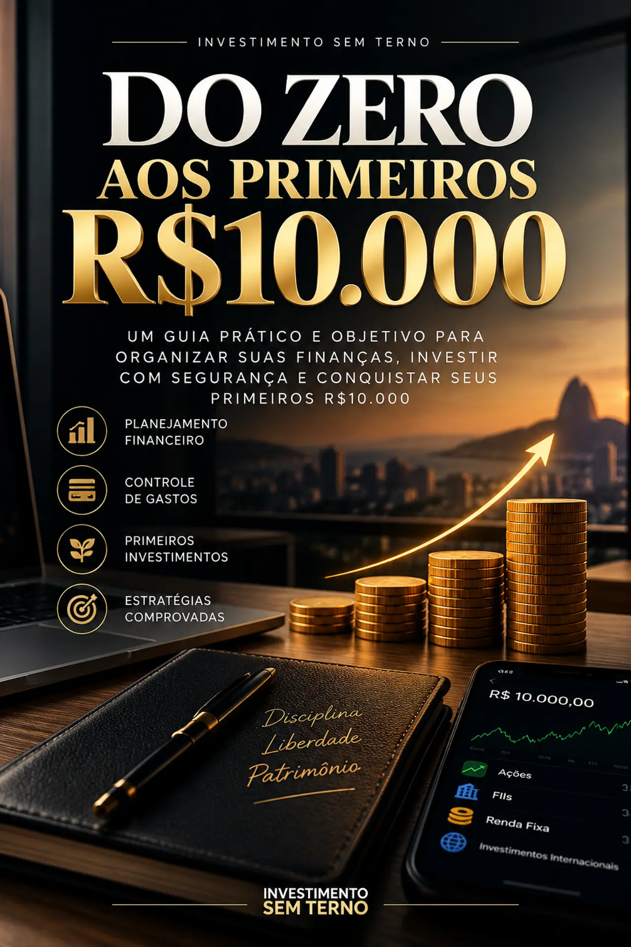 Capa do e-book Do Zero aos Primeiros R$10.000